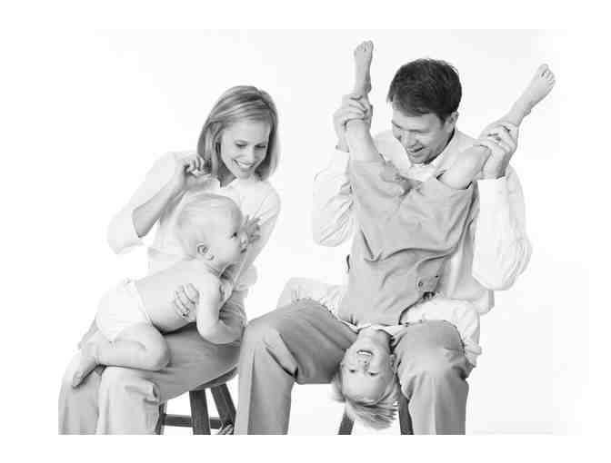 Family Studio Portrait Session with Mary Small Photography