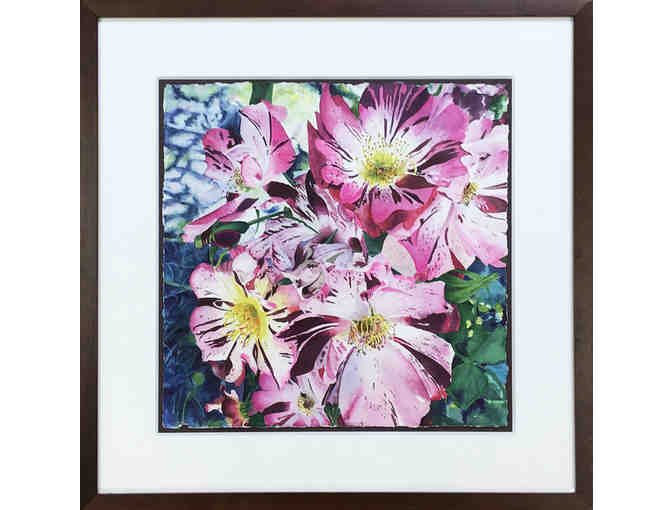 'Kaleidoscope' by Marilee Rogers, Original Watercolor in Frame