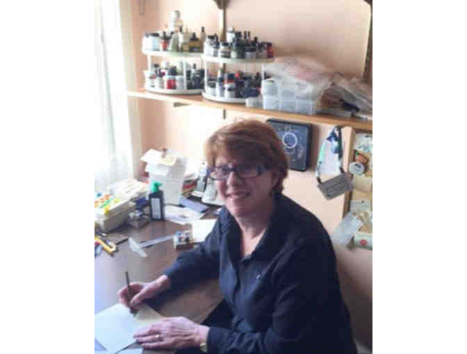 Charles Darwin Quote in Frame Hand Calligraphed by Adrienne Keats