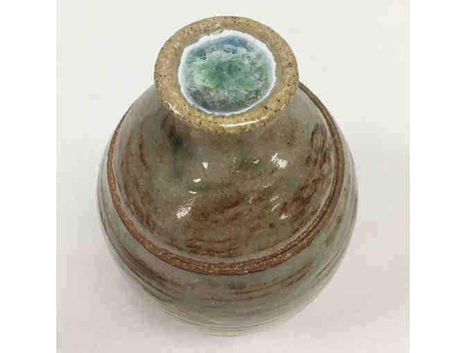 Light Stoneware Bubble Jar by David Weinstein