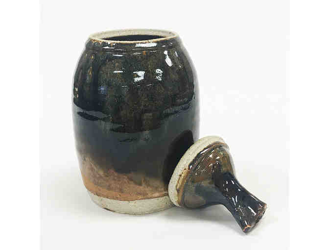Stoneware Bubble Jar by David Weinstein