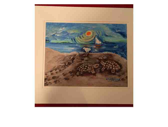 Seashore Original Acrylic Painting