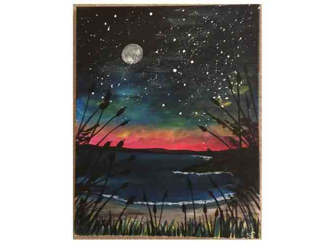 Wine & Canvas Painting Class