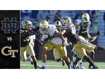 Notre Dame v Georgia Tech Football Tickets and MORE!