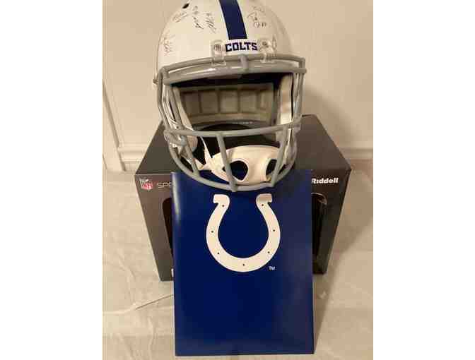 Colts Replica Autographed Helmet