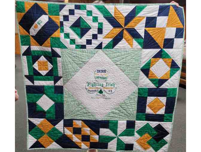 Original Notre Dame Quilted Wall Hanging