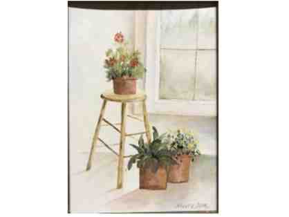 Potted Plants - Oil
