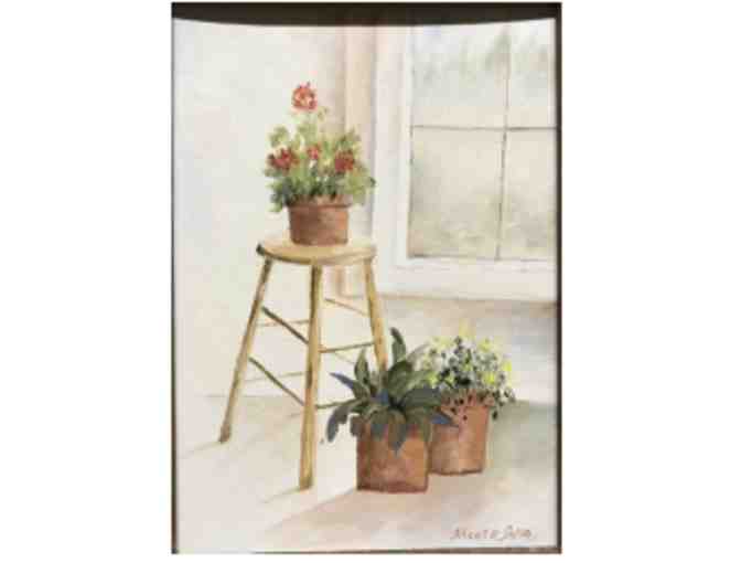 Potted Plants - Oil - Photo 1