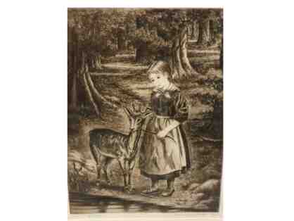 Bewitched - Signed Etching Reproduction