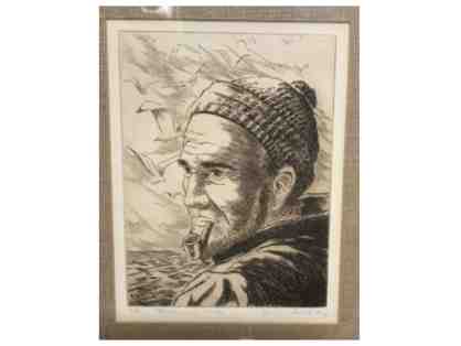 Fisherman's Walce - Signed Etching Reproduction