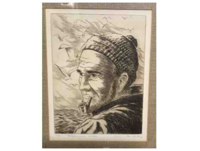 Fisherman's Walce - Signed Etching Reproduction - Photo 1