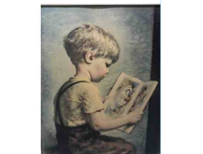 Boy with Book - Gelatone - Photo 1