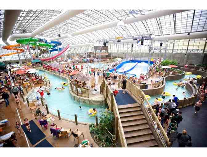 A Family 4-pack Voucher to use at the Pump House Indoor Water Park at Jay Peak