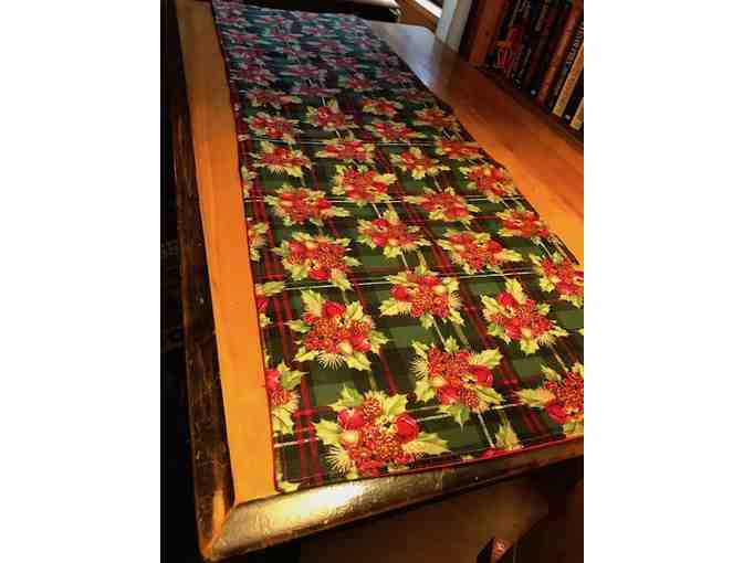 HANDMADE Holiday Placemats and Table Runner Set *Christmas Cheer is Here!