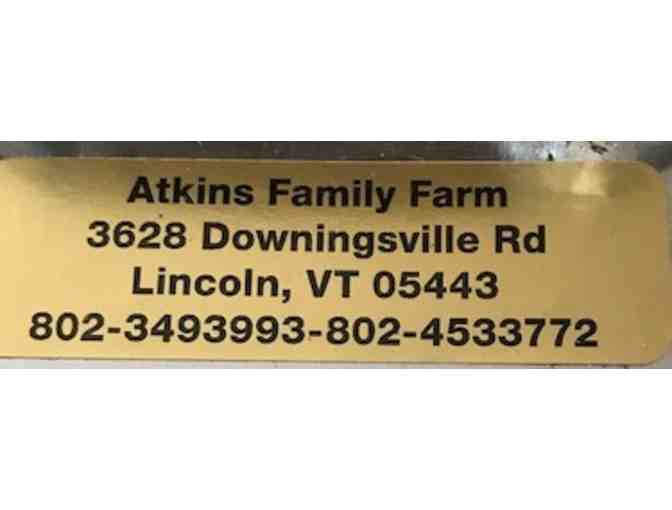 Maple Syrup from ATKINS FAMILY FARM in Lincoln *One Half Gallon