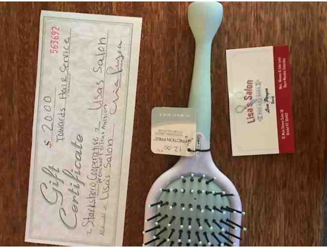 $20 for Hair Services at Lisa's Salon in Bristol, VT *PLUS: An Awesome Hairbrush - Photo 1