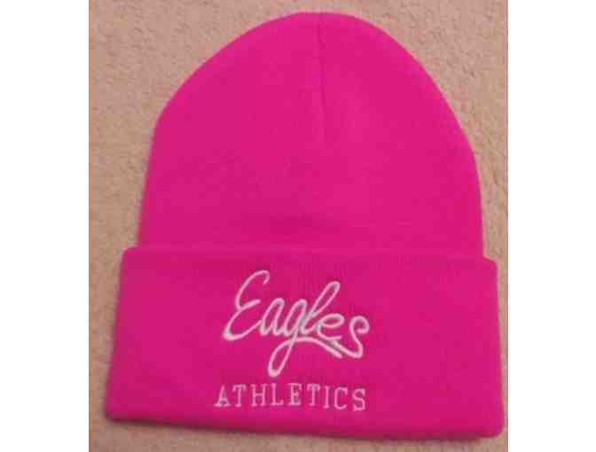 From INSTITCHES Embroidery and More: Mt. Abe Athletics Hot PInk Hat! - Photo 1