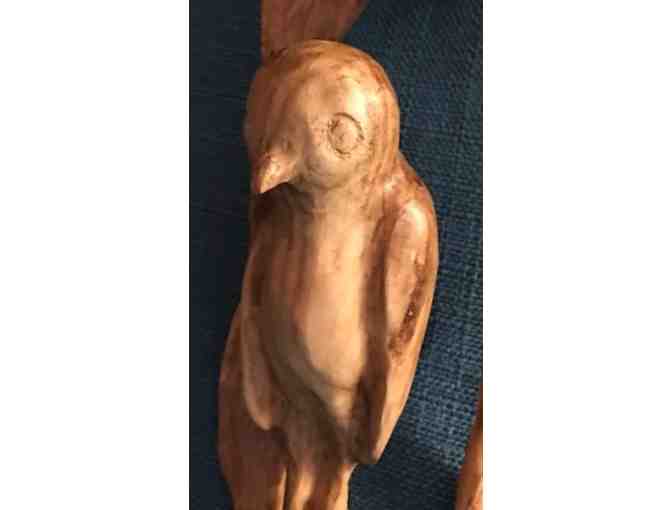 Maple Wood Bird Sculpture *Created by John Clarke of Starksboro
