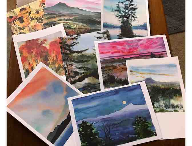 #2 Katharine Monstream Art Notecards - Ten Gorgeous Greeting Cards *Vermont artist - Photo 1
