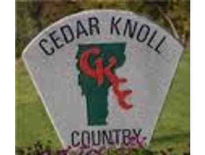 2 Greens Fees at Cedar Knoll Country Club *Includes Cart Rental for 18 holes