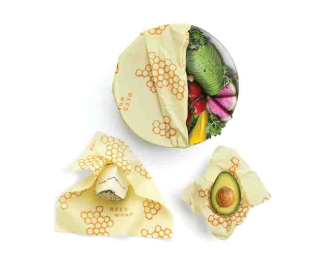 Bees Wrap Package #2 *Natural Alternative to Plastic *Meadow Magic + Fruit *Made in VT!