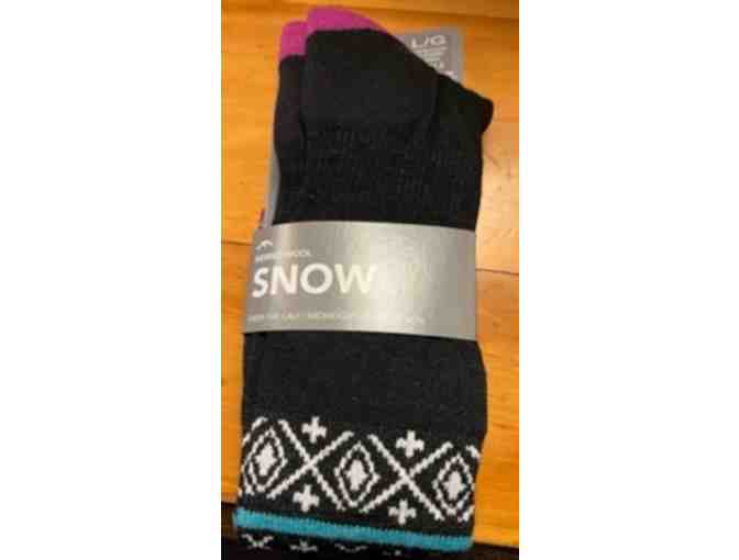 Darn Tough *1 pair Women's Large SNOW Socks *Best Socks in the World!