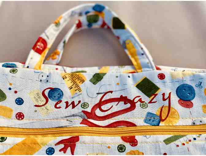 Sewing bag *Sew Crazy *Beautifully hand crafted in VT