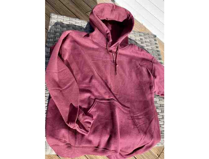 Classic Stitching *Maroon Hoodie Sweatshirt (Bristol VT)