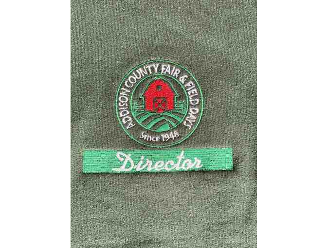 Classic Stitching *Green Hoodie *Addison County Fair & Field Days Logo (Bristol VT)