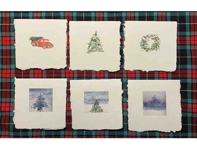 Hand Painted Holiday Cards by Local Artist