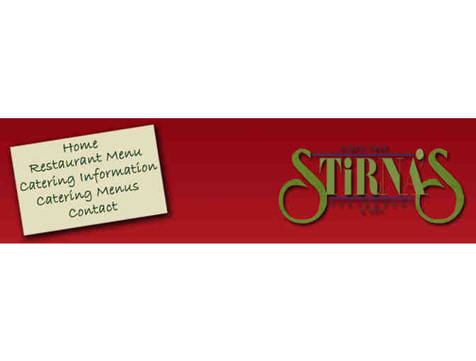 Stirna's $50.00 Gift Certificate