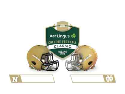 Raffle Ticket 6 Day Dublin Emerald Isle Tour for 2 & Notre Dame v. Navy Football Tickets