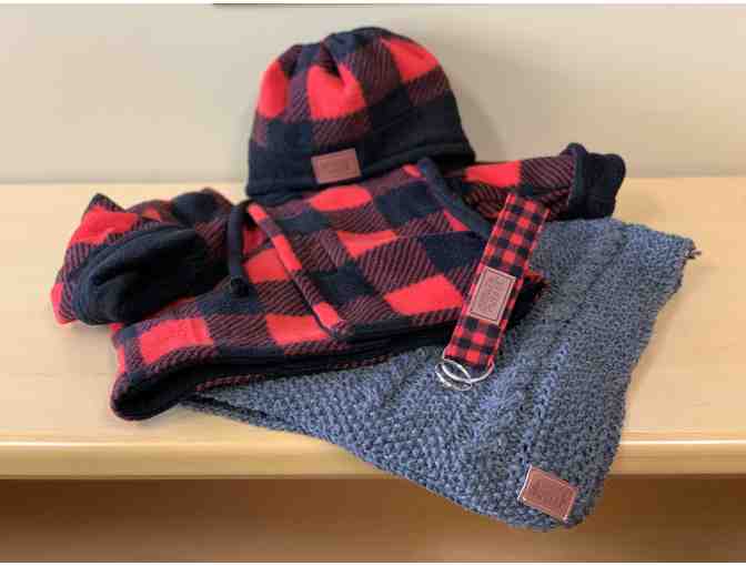 Fleece Childs Jacket, Hat, and Hand Knit Lap Blanket from HYGGE Wear - Photo 3
