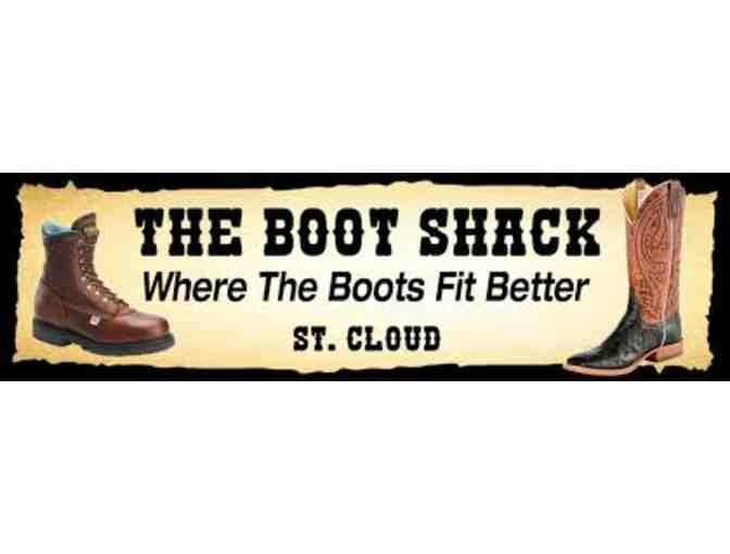 $100 Gift Certificate to The Boot Shack