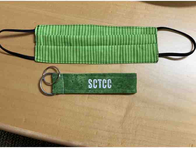 SCTCC Reversable Face Mask and Key Chain