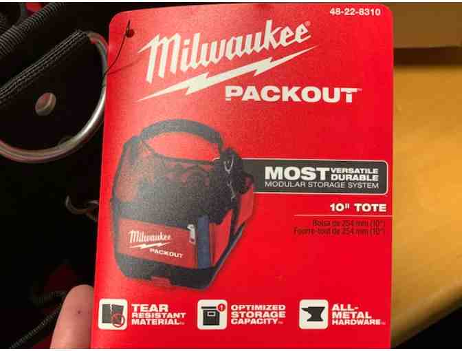 Milwaukee Packout plus Flashlights and Gloves from Fastenal