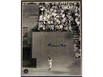 Willie Mays' "The Catch" Autographed Photo
