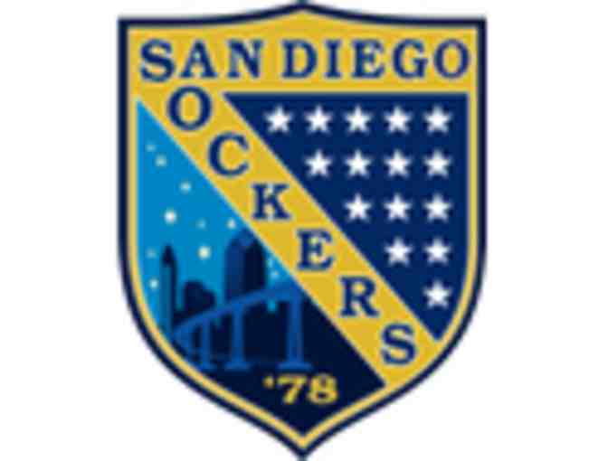Four (4) San Diego Sockers Tickets - Photo 1