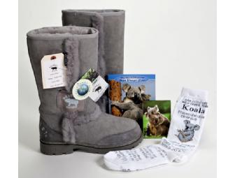 Koala Postcard Set & Eco-Friendly Warmbat Boots