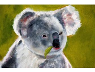 Koala Painting by Norman Sokay