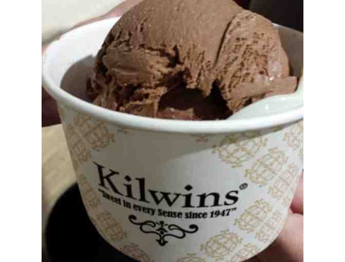(4) One Hand-Paddled Quart of Kilwins Ice Cream