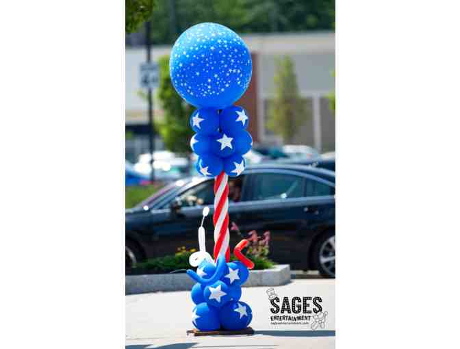 Two Balloon Columns for your Special Event from Sages Entertianment