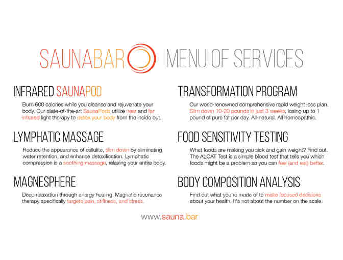 SaunaBar in Los Angeles