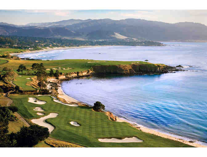 Joann Dost 24'x30' Autographed Print - Pebble Beach Golf Links 18th Hole