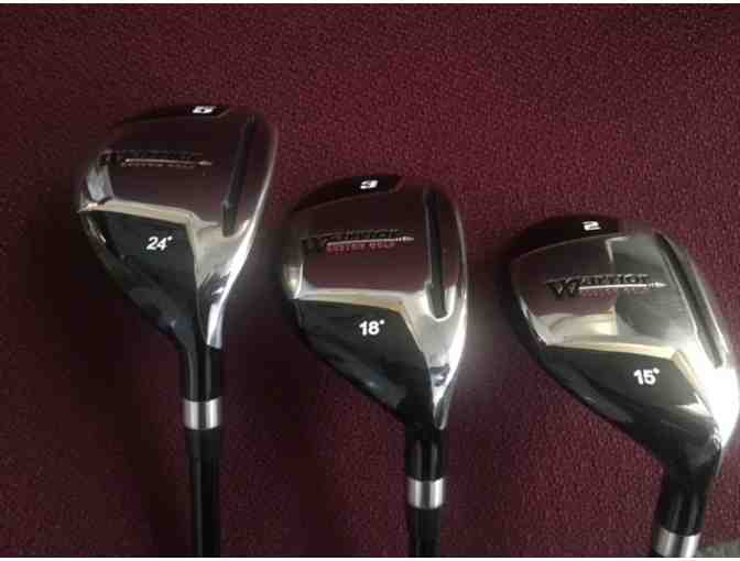 3 Club Set from Warrior Custom True Launch Active Release  ( Used once at Driving Range) - Photo 1