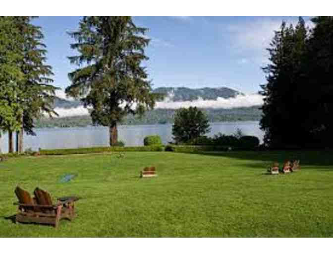 Two nights at Lake Quinault Lodge in the Olympic Mountains