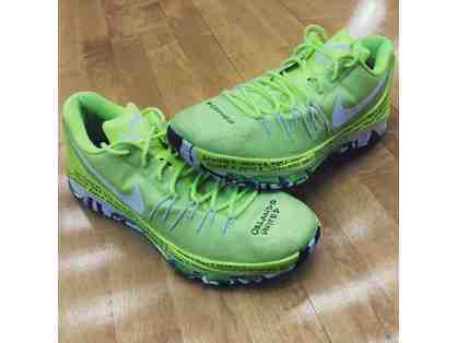 Breanna Stewart Game Worn Right Shoe- Features names of Pulse shooting victims