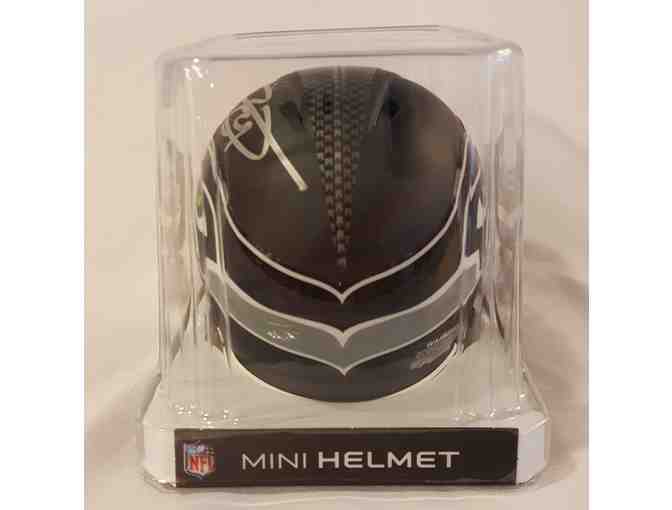 Earl Thomas Autographed Mini Helmet