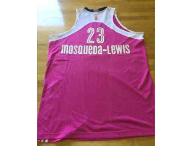 Kaleena Mosqueda- Lewis Game Worn Pink Jersey