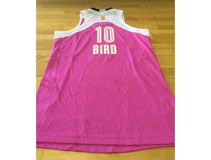Sue Bird Game Worn Pink Jersey